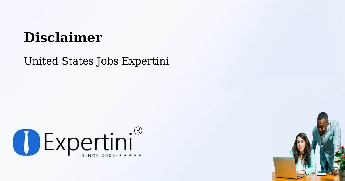 Disclaimer – Loretto - United States Jobs Expertini