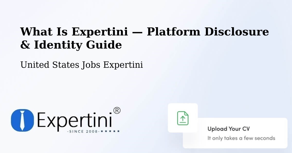 What Is Expertini — Platform Disclosure & Identity Guide – Loretto